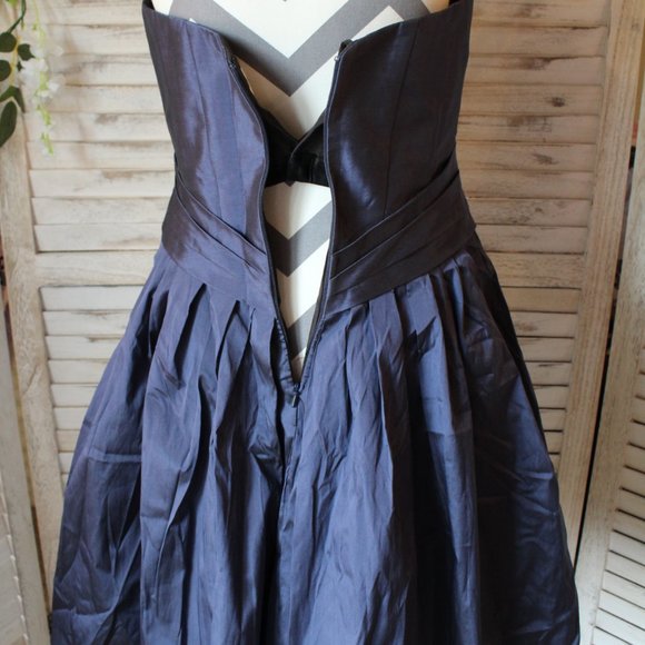 Priscilla of Boston Blue Dress (241) - Picture 6 of 9